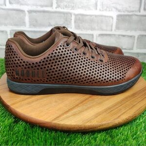 NO BULL Sneakers Men’s 10.5 Brown Leather Lace Up Shoes.
